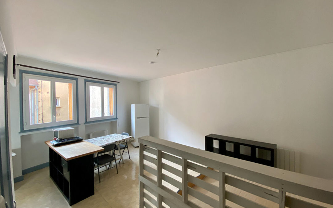 MONTBRISON – Appartement T1 – 31.78 m² habitables – 1er étage