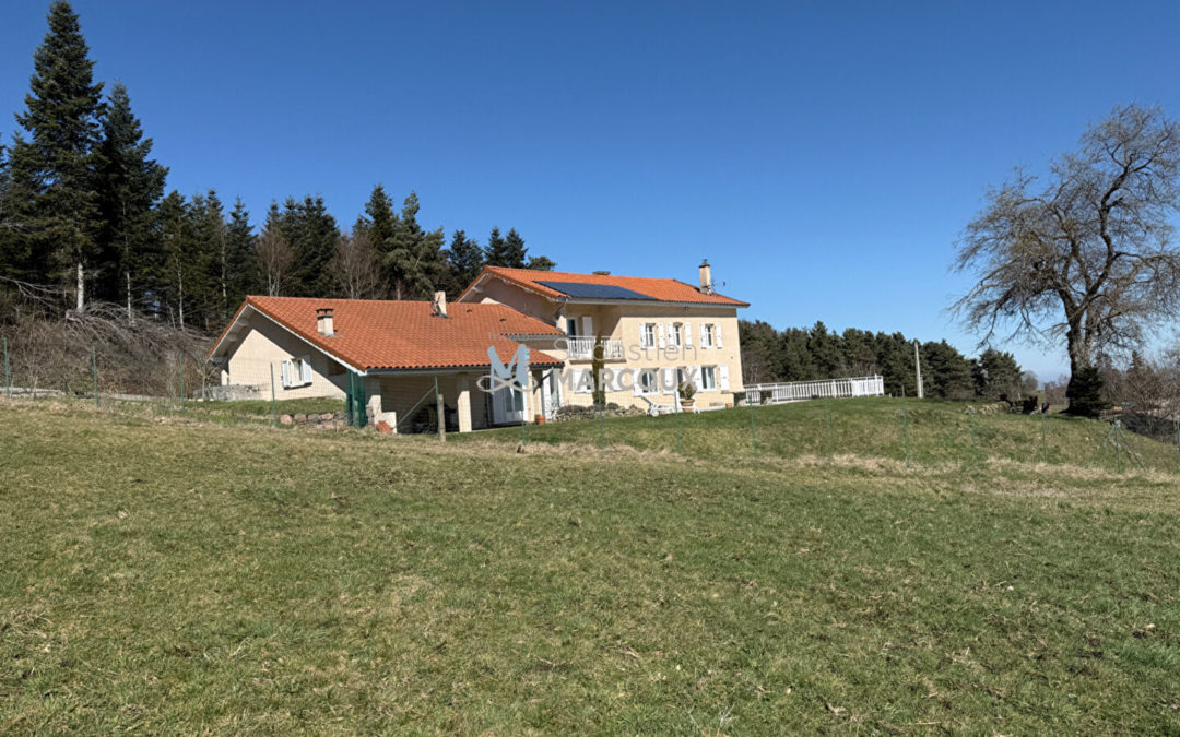 Exclusivité :  Maison d’exception en pleine nature, à 15 min de Montbrison
